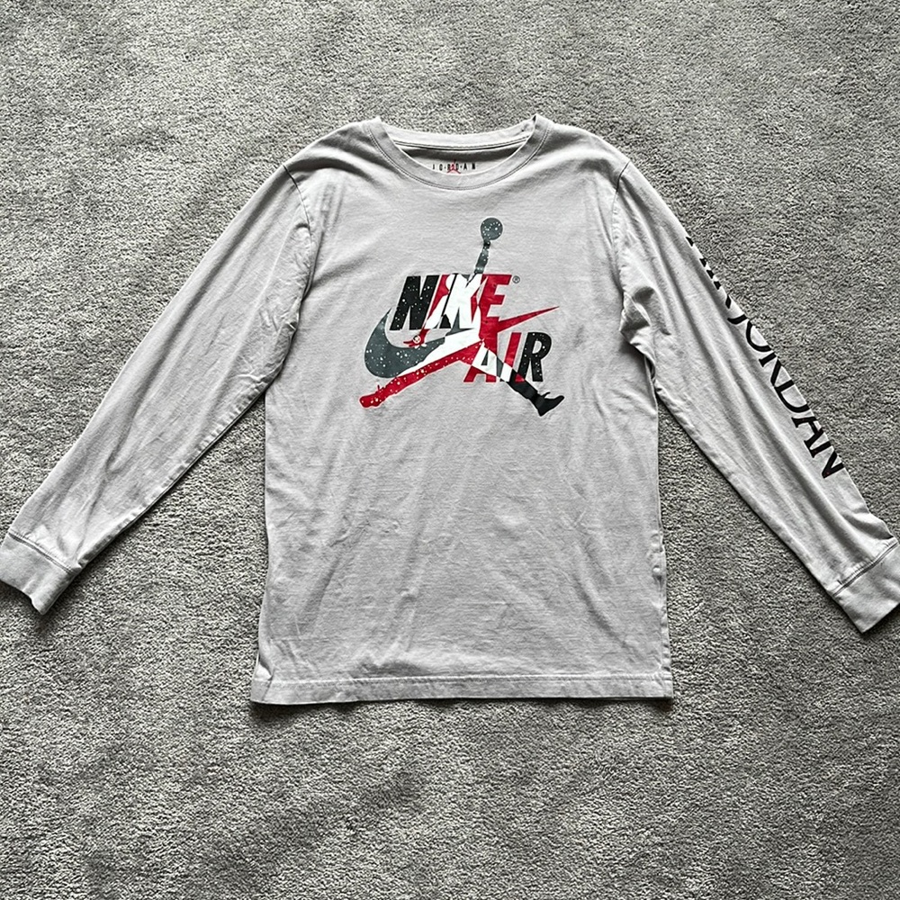 Nike Boys’ Big Kids’ Jordan Classic Jumpman Long Sleeve, Size: XL